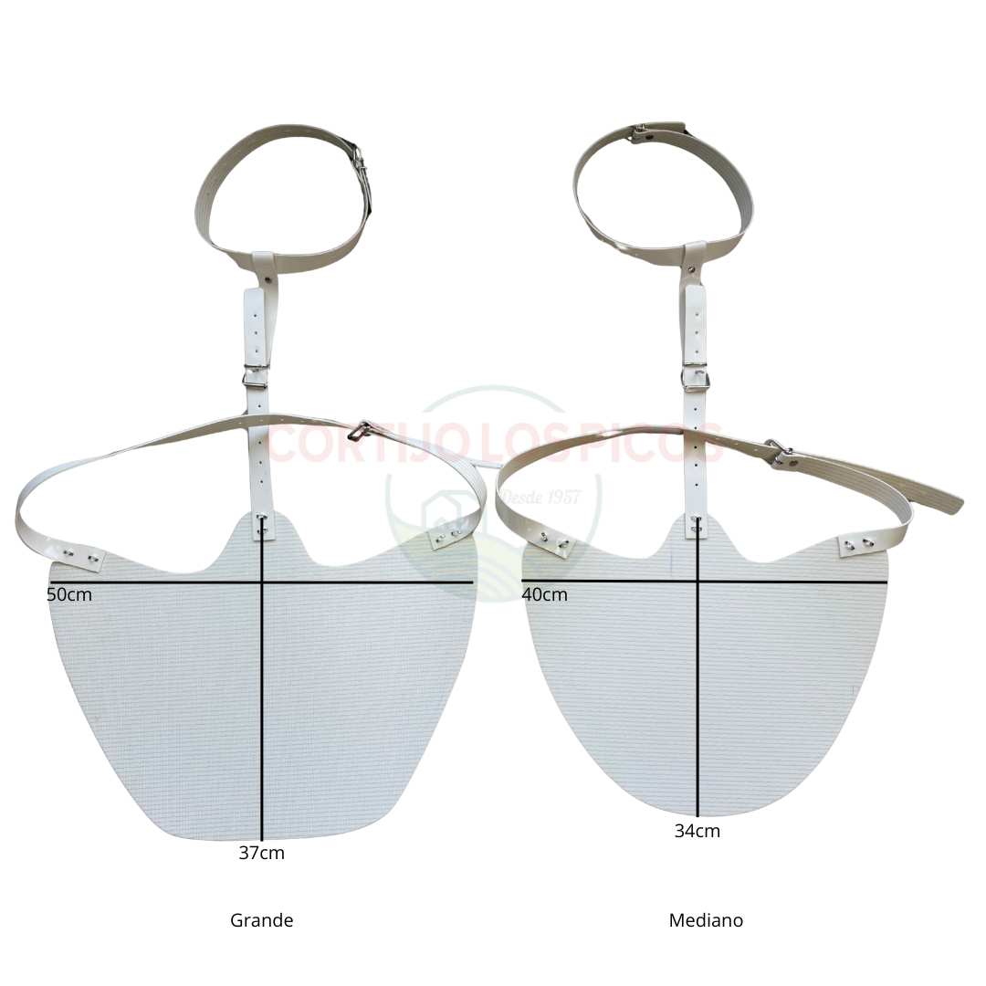Mandil para macho cabrio c/collar